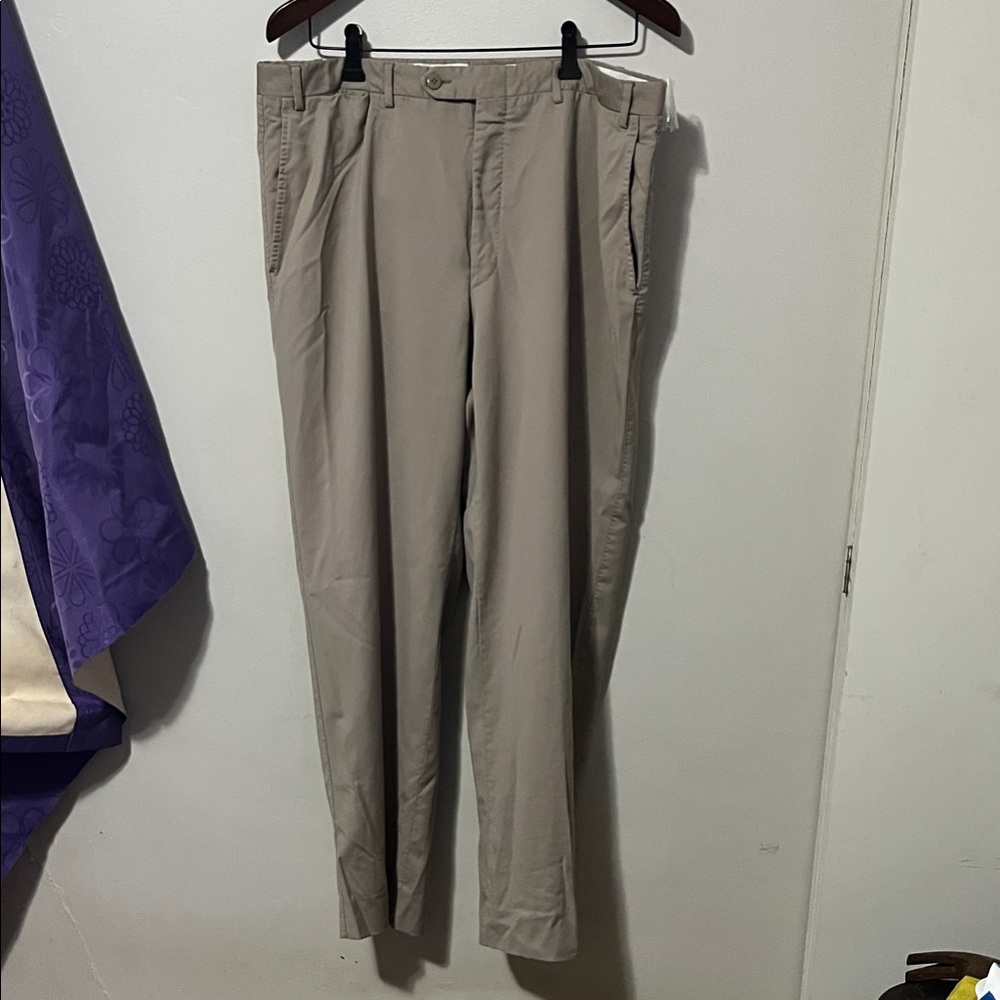 Canali Men's Beige Chinos